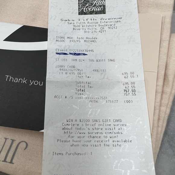 HP🎉🎉Jimmy Choo Black Patent Quiet Peep Toe Platform Pumps🎉🎉 - Picture 14 of 15